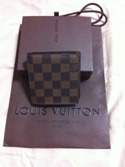 Louis Vuitton Damier Ebene Billfold 6 CC Slots Louis Vuitton